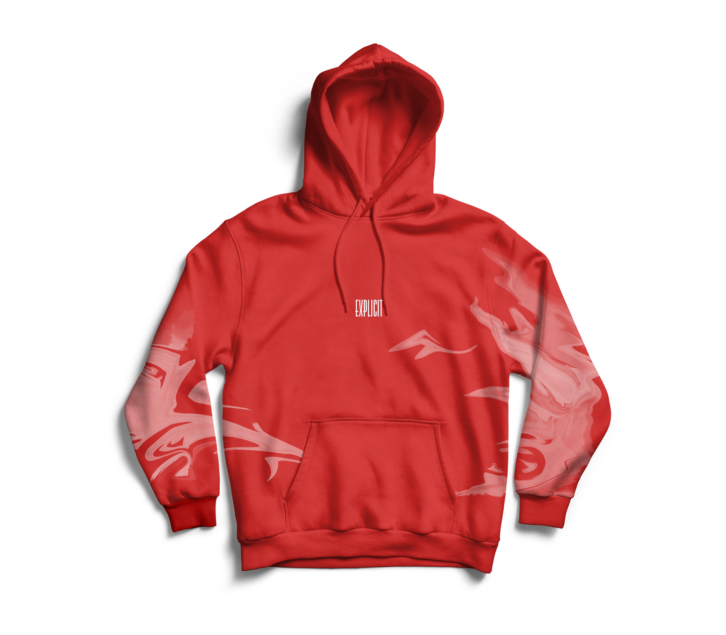 Explicit Hoodie Red