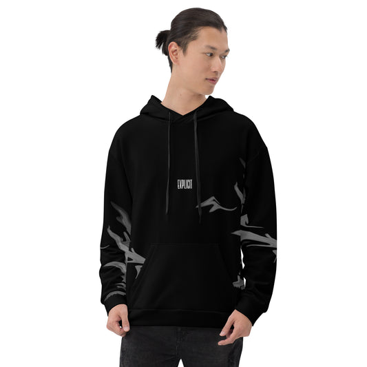 Explicit All Black Hoodie